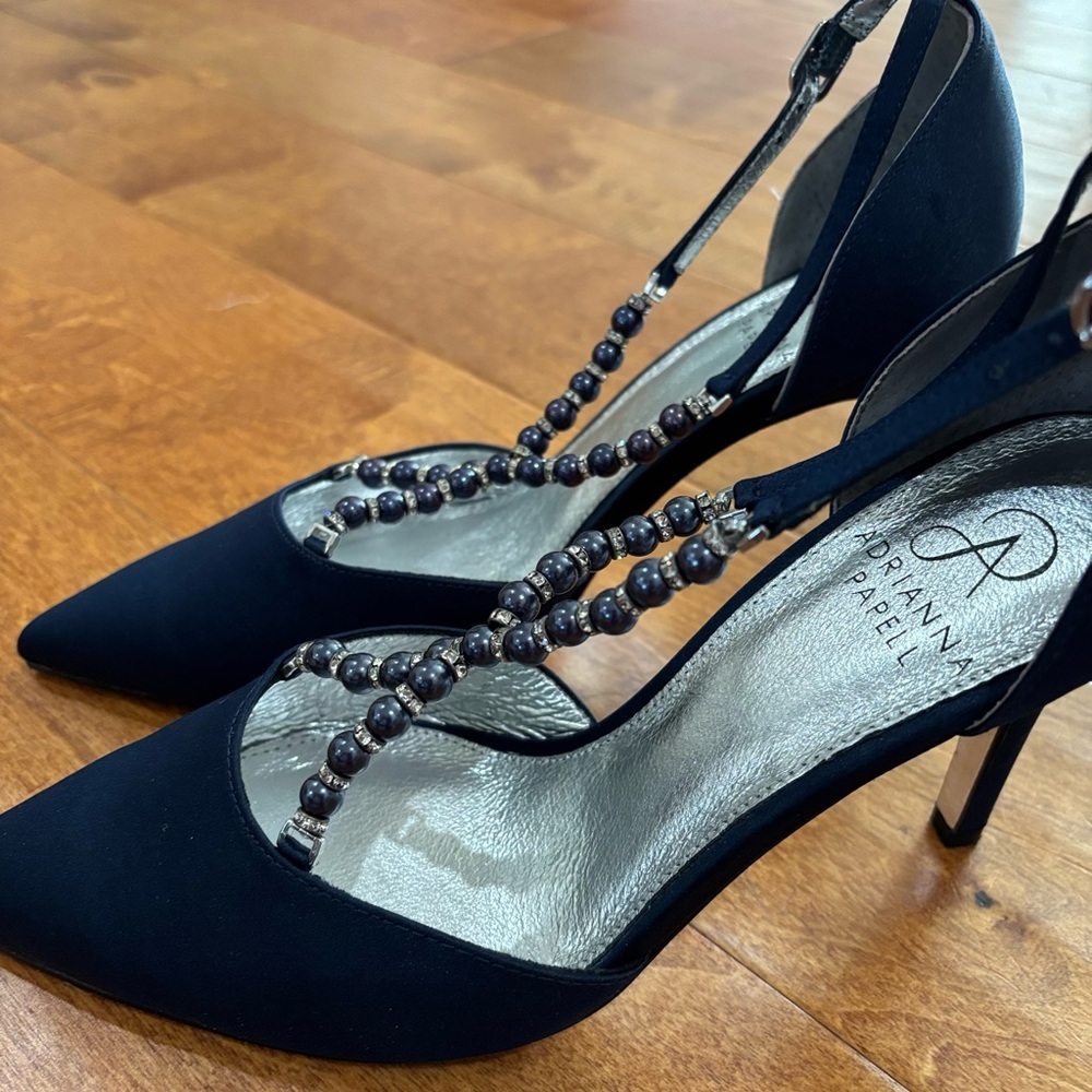 Adrianna Papell Women's Navy Aurora Pump - Picture 7 of 12
